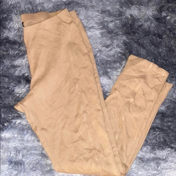 Marks & Spencer Tan high waist leggings Pants Sz 10 - Picture 3 of 11